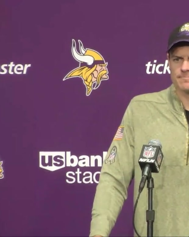 Kevin O'Connell on pulling Kirk Cousins from the game